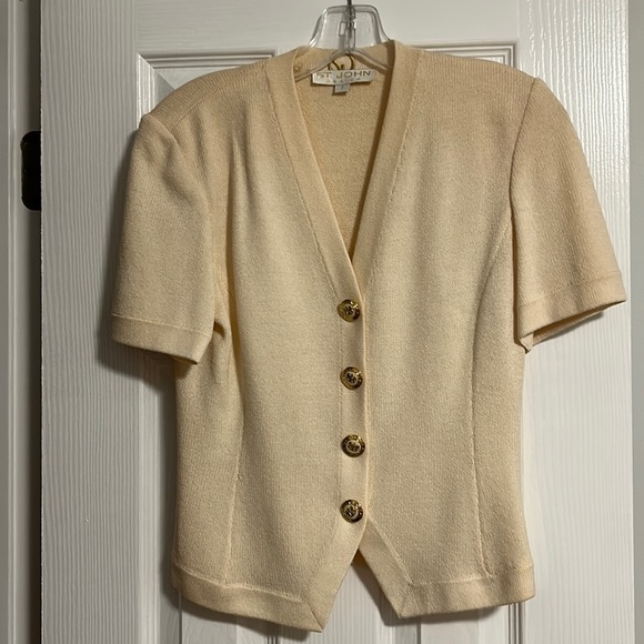 Never worn St. John knit jacket - Picture 1 of 7